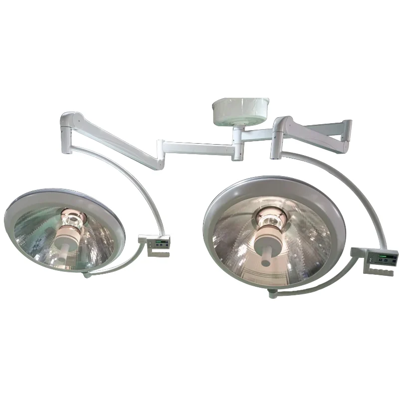 halogen-light-2c-heat-rise-infrared Infrared image showing ≤2°C temperature rise at surgeon's head under halogen surgical light