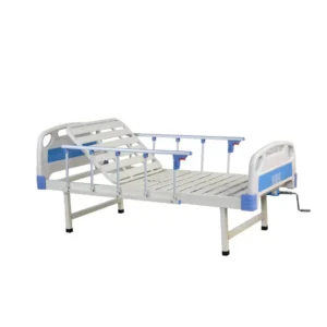 Single Crank Medical Bed - 0-75° Manual Backrest